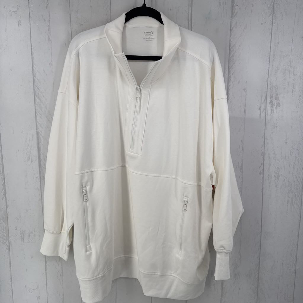 3X half-zip l/s pullover