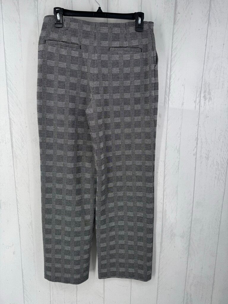 .S checkered pull-on pants
