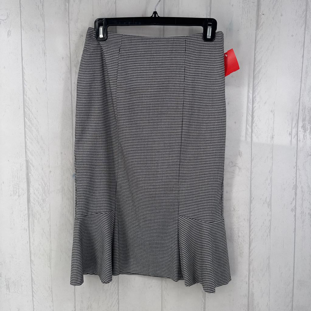 2 houndstooth skirt