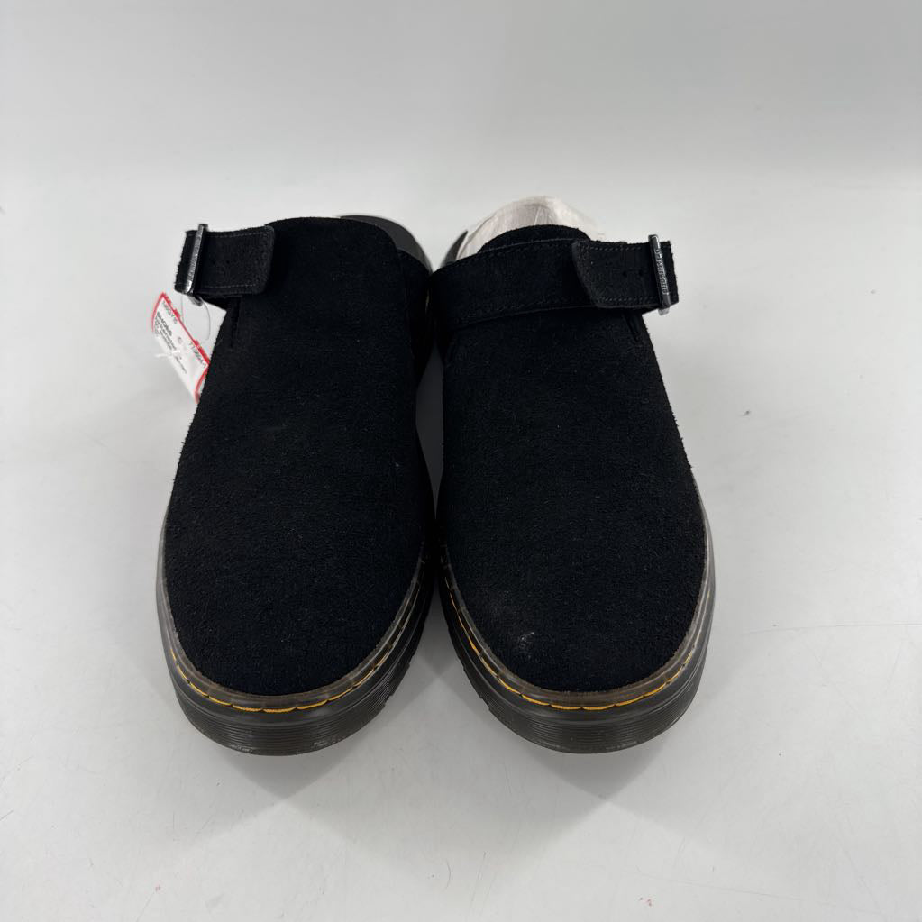 10 suede slip-on clogs