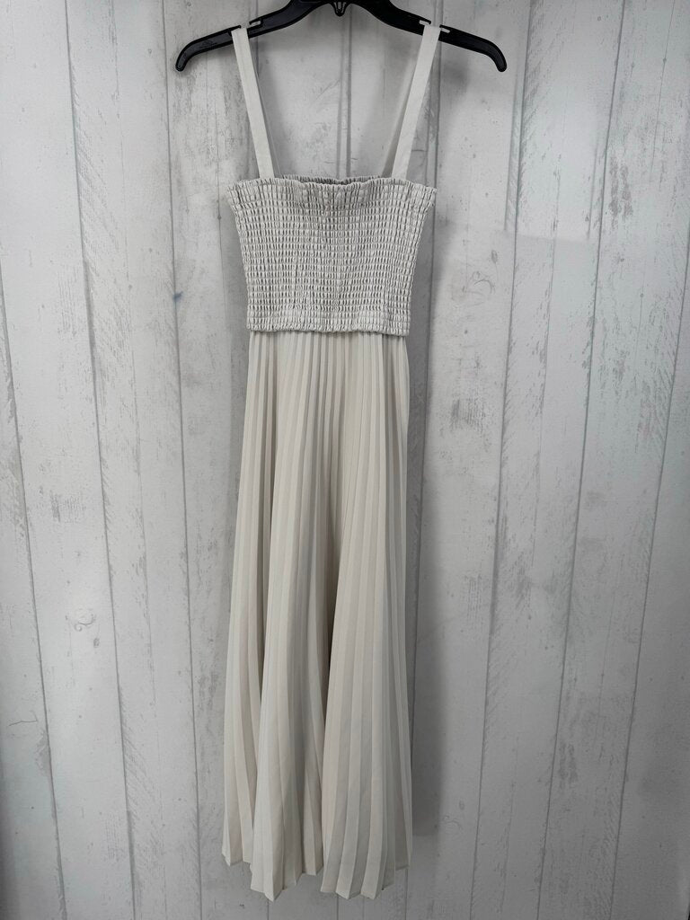 2 smocked top pleated bottom slvls dress