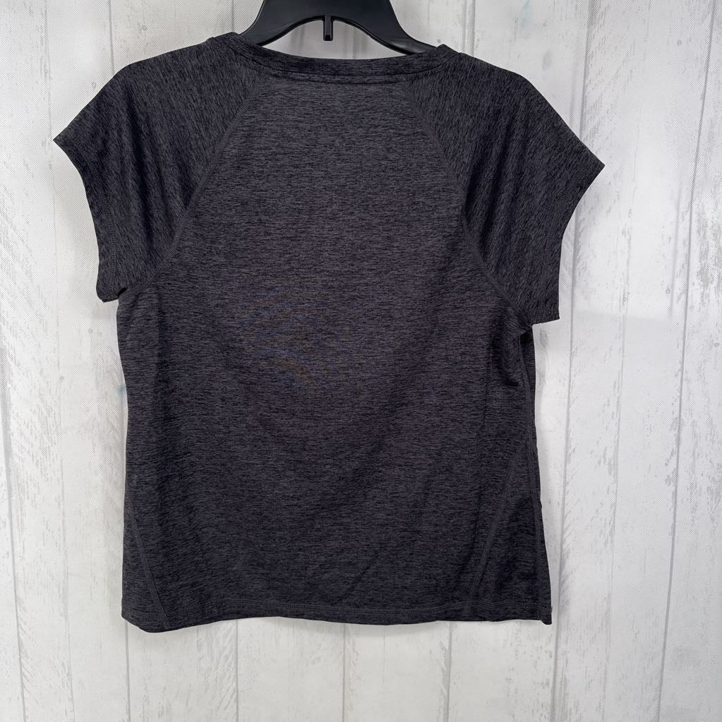 L marled v-neck s/s tee
