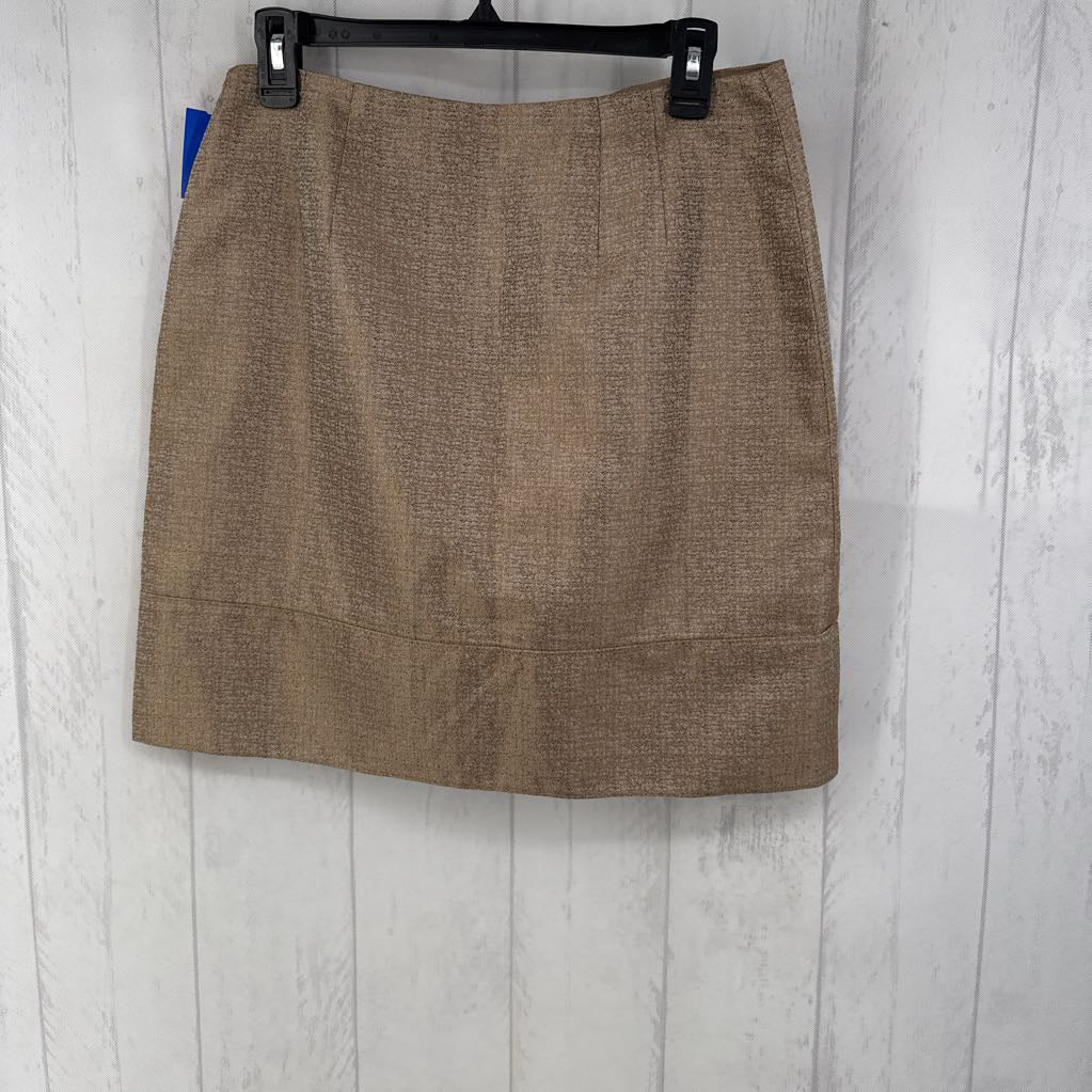 6 metallic skirt