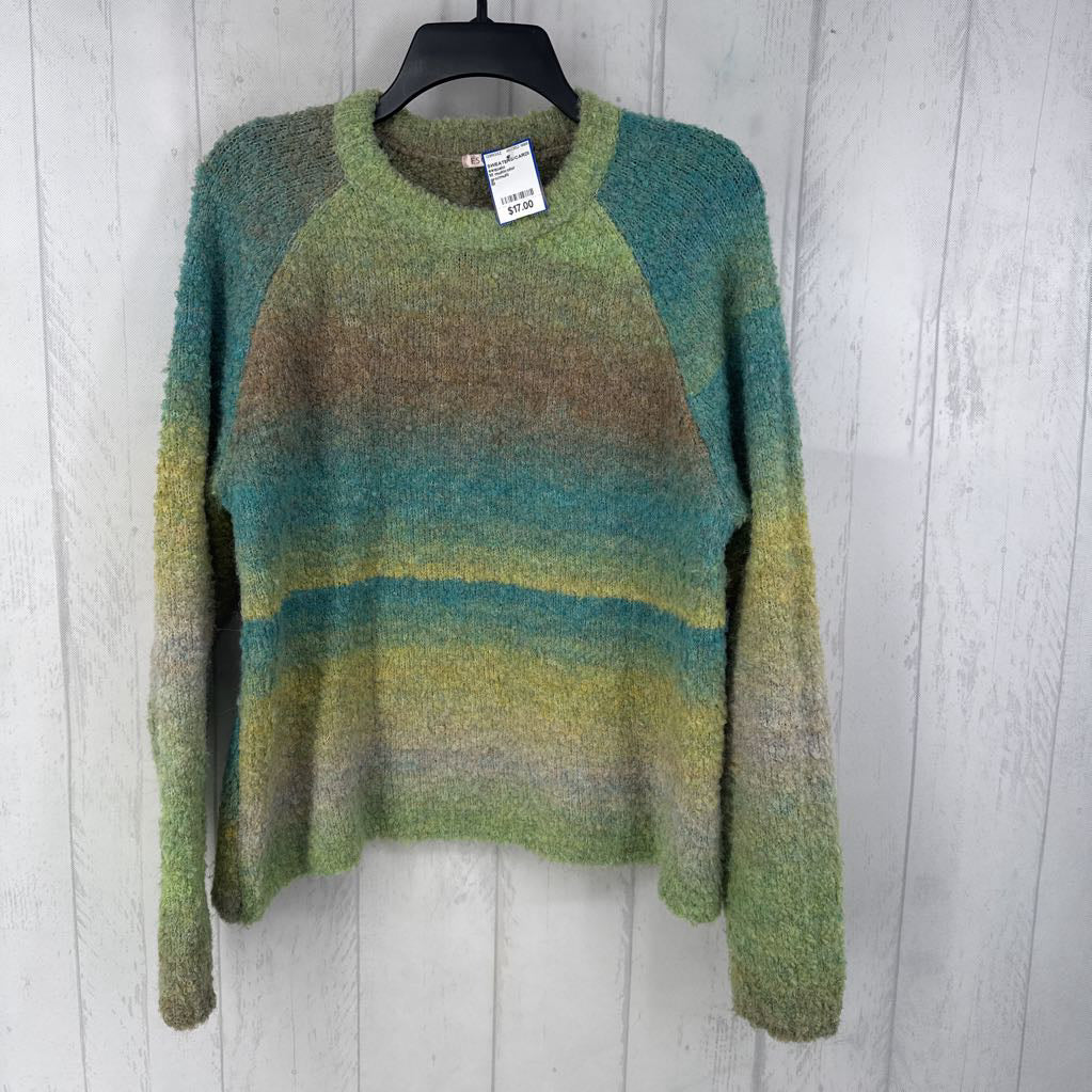 M multicolor crewneck sweater