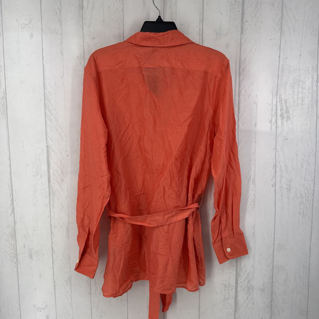 R67 L button down l/s top