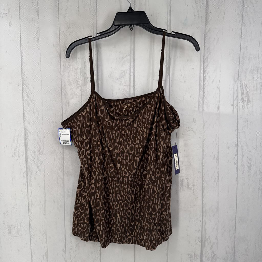 R20 XL animal print cami