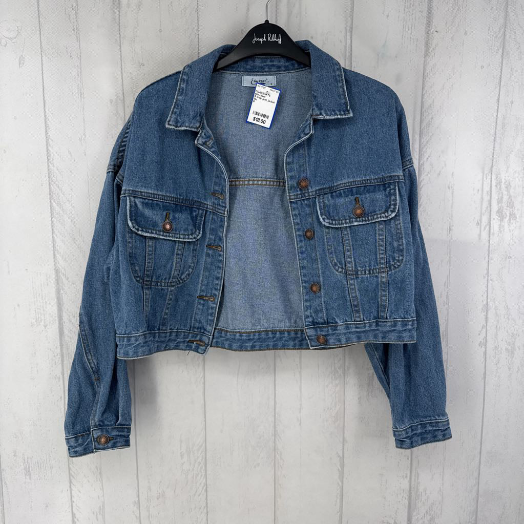 S crop jean jacket