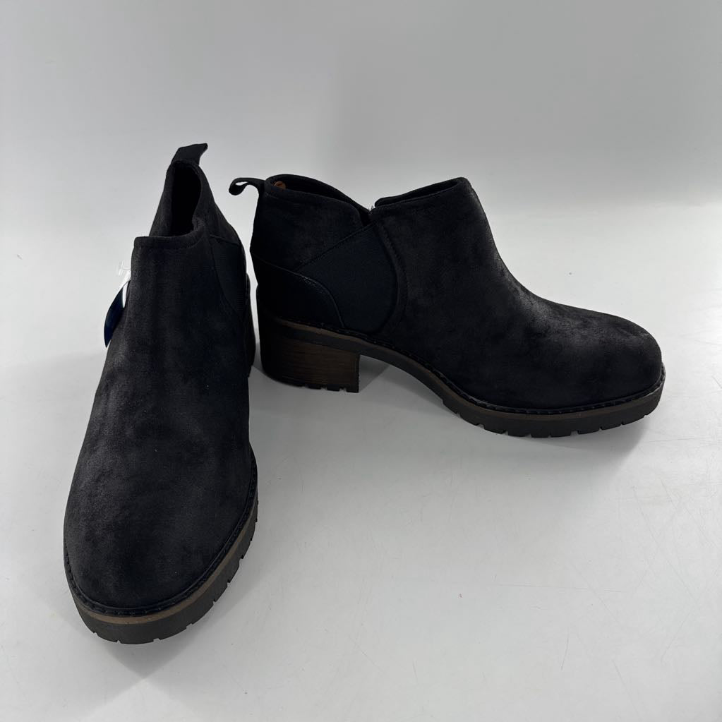 10.5 platform slip-on bootie