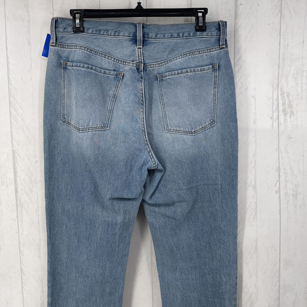 12 hi-rise slouchy straight jean