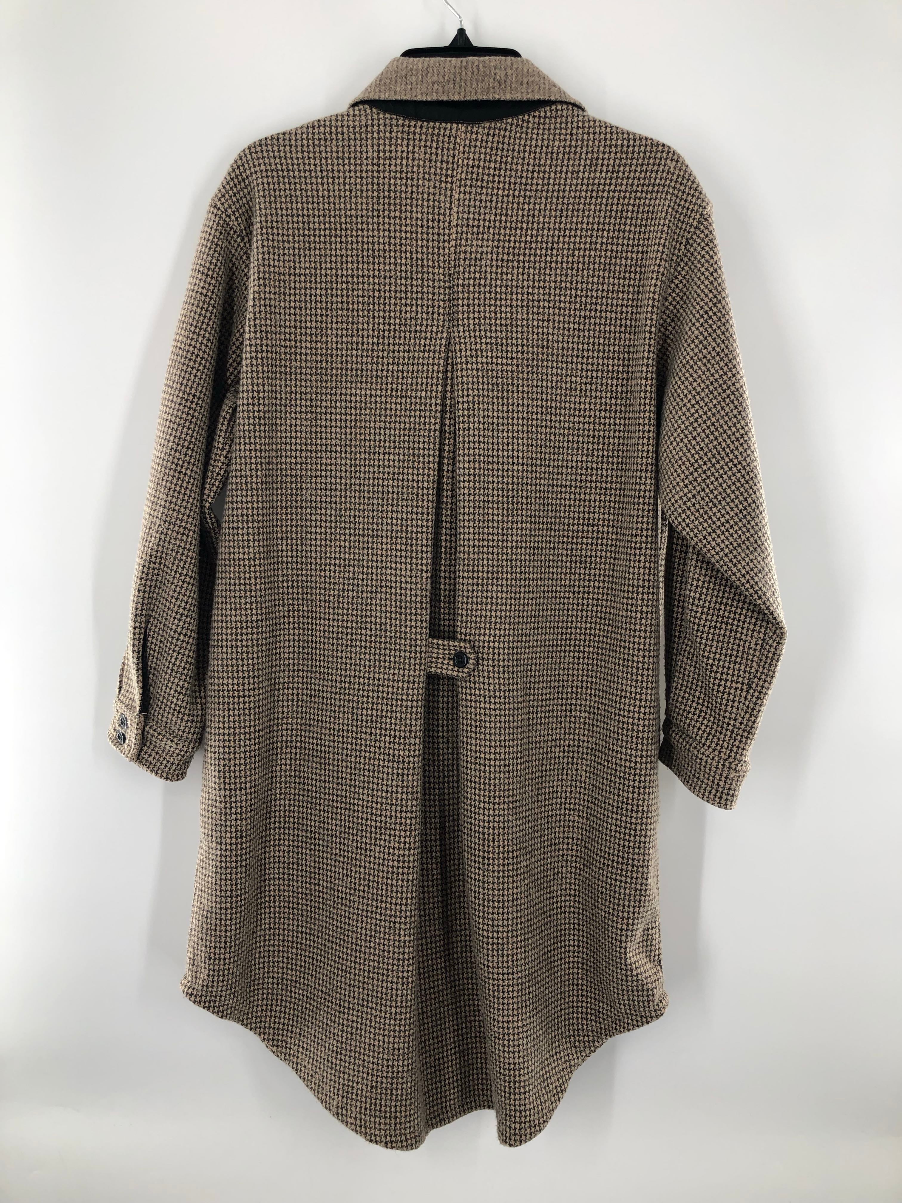 XS houndstooth long jacket