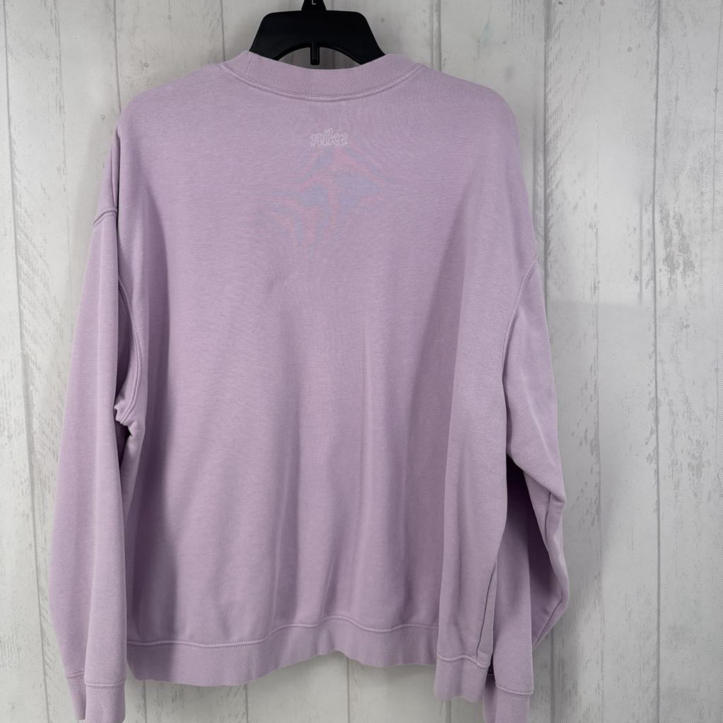 L logo crewneck sweatshirt