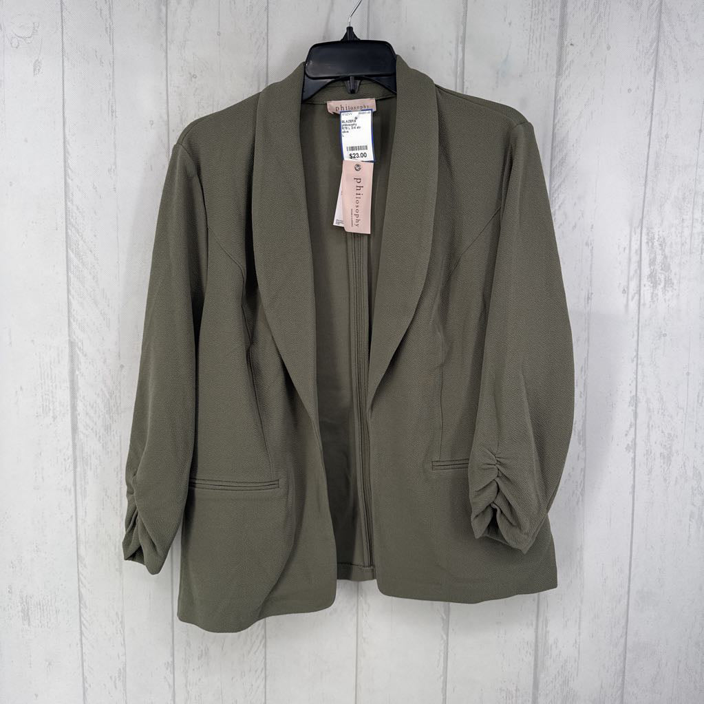 R78 L 3/4 slv blazer