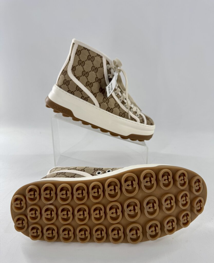 Gucci Tennis 1977 High-Top Canvas Sneakers