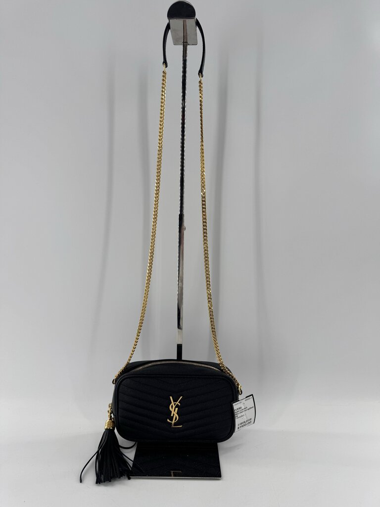 Mini chevron-quilted leather camera bag