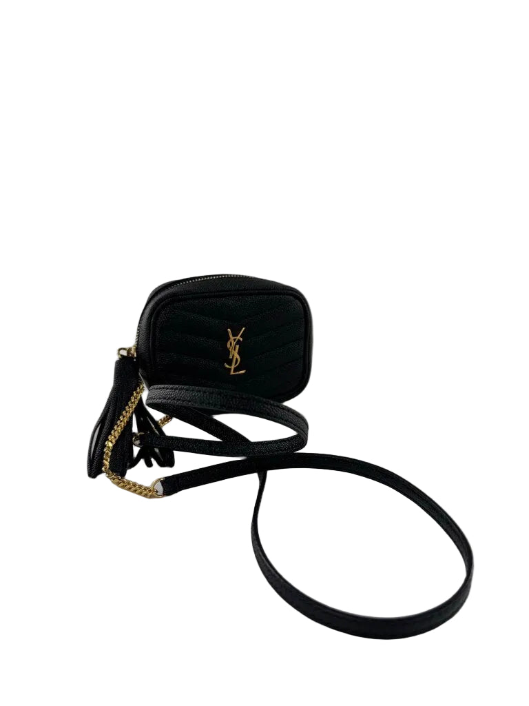 Saint Laurent Grain De Poudre Matelasse Monogram Baby Lou Camera Bag