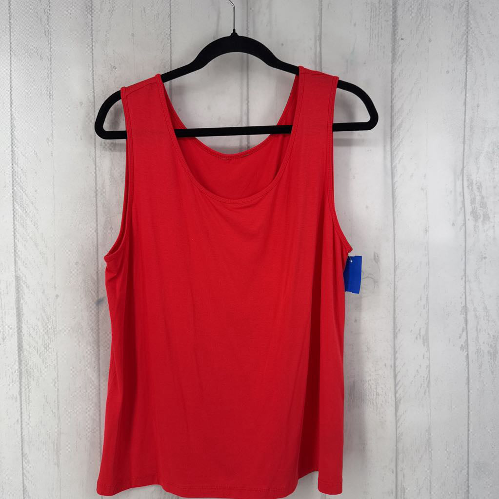XL scoop neck tank