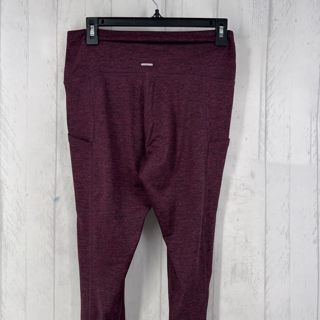 L marled hi-rise leggings