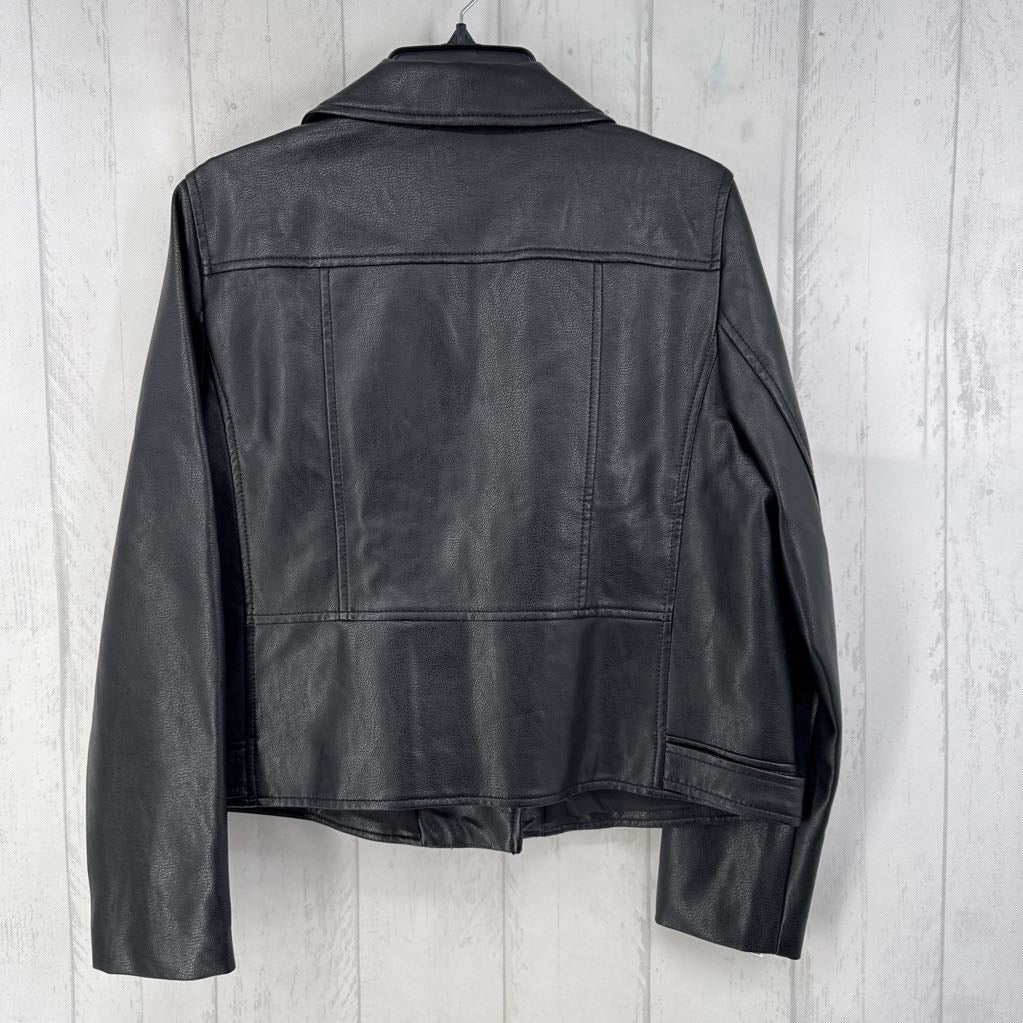 Lp vegan leather moto jacket