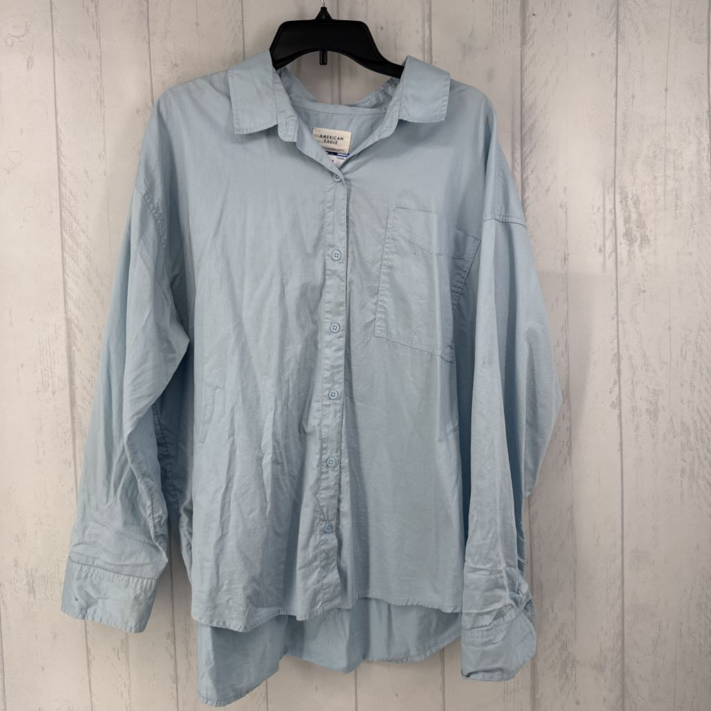 XL button down l/s top