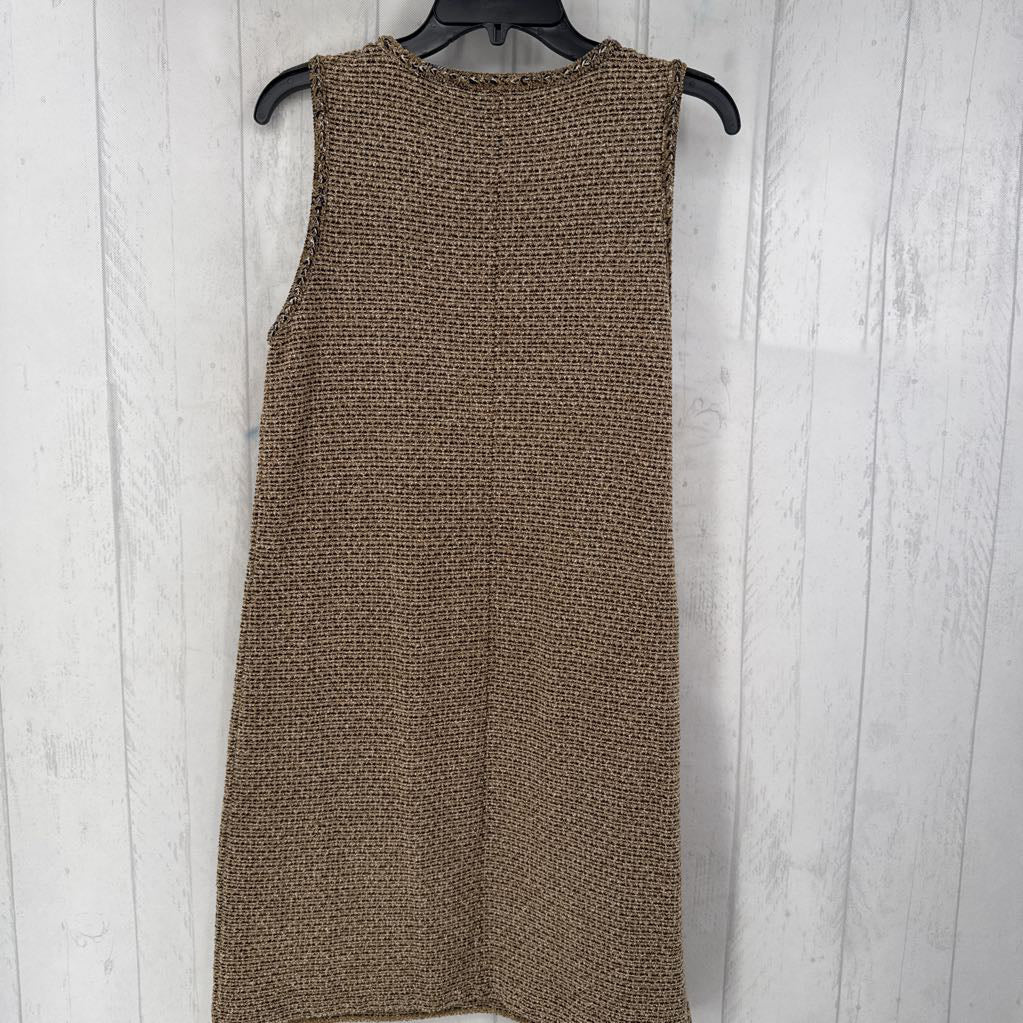 S tweed slvls dress