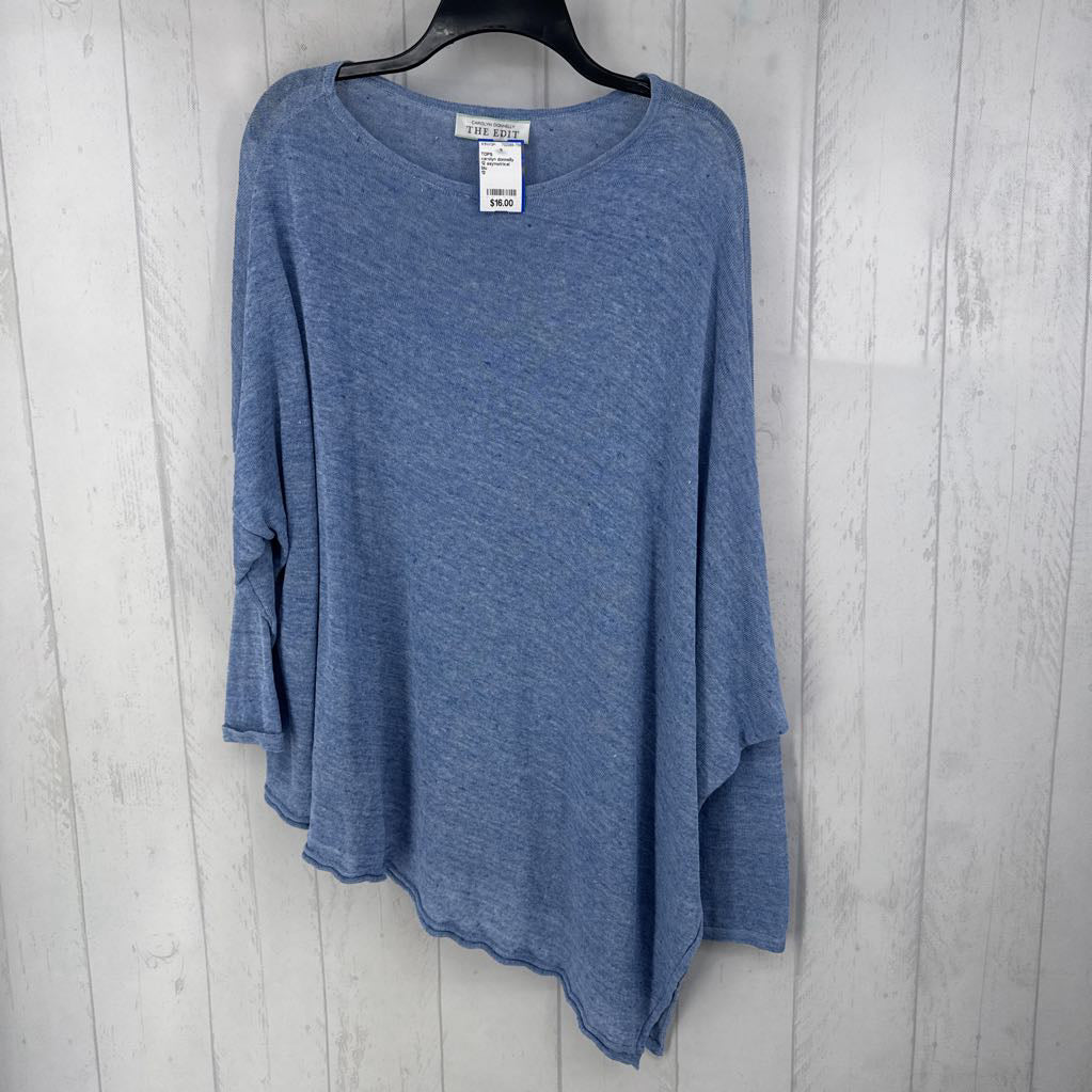 12 asymetrical dolman slv top