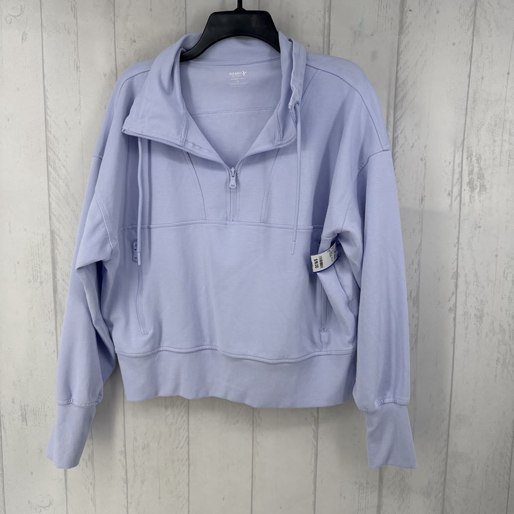 XL quarter zip l/s pullover