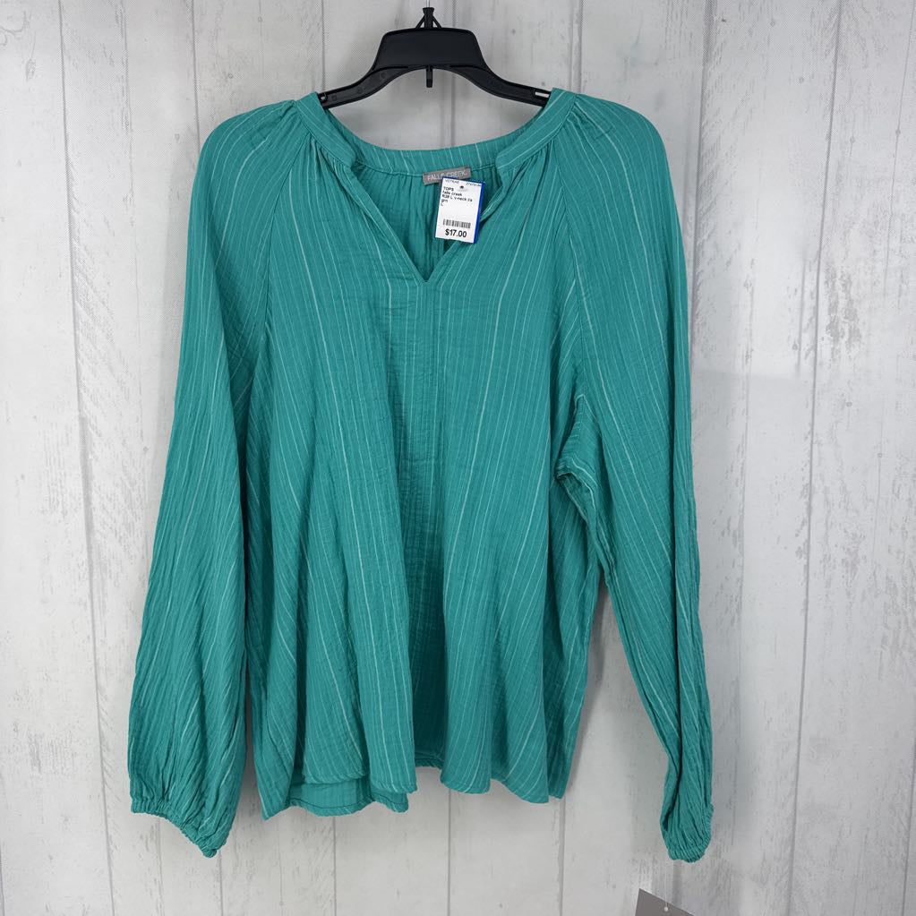 R28 L v-neck l/s top