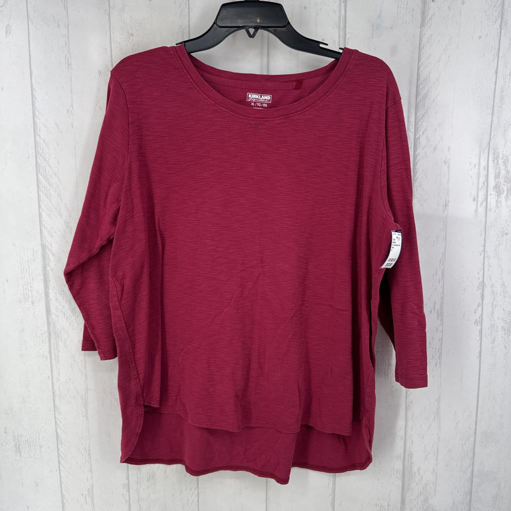 XL crewneck 3/4 slv tee