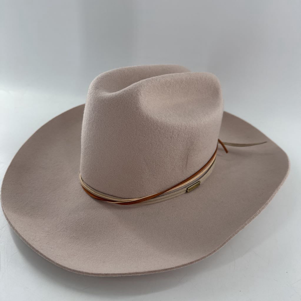 55/XS wool wide brim hat