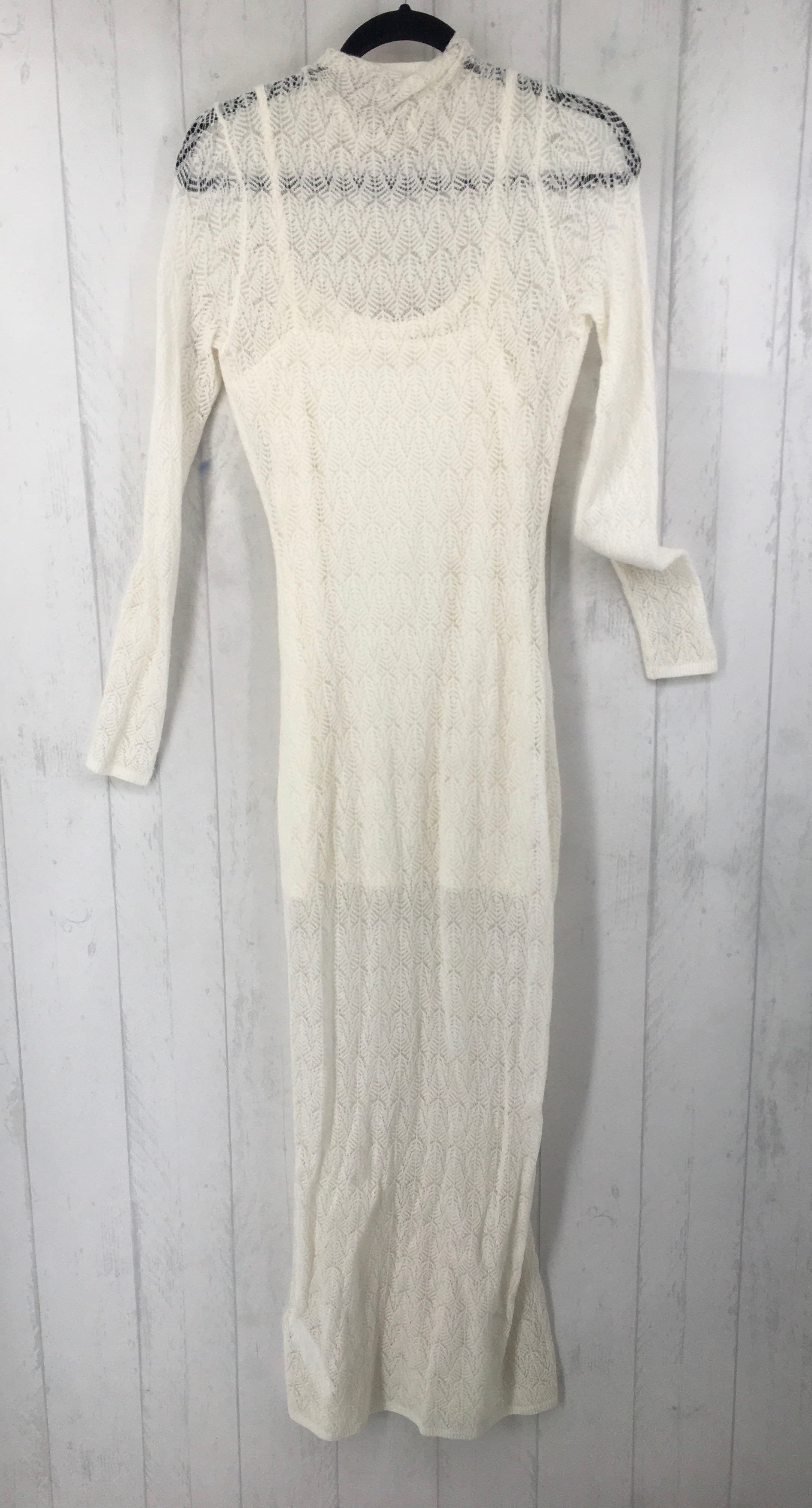 M crochet l/s dress