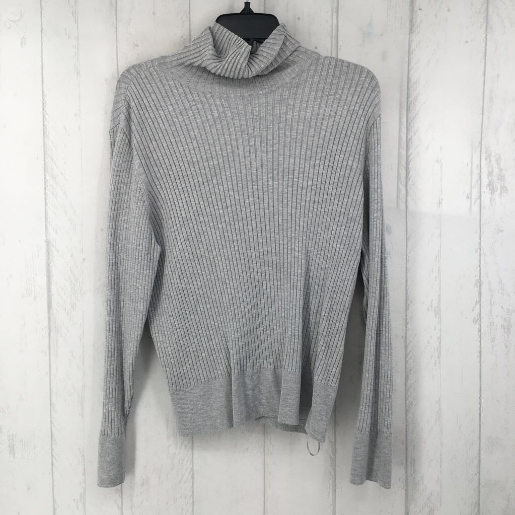 XL ribbed l/s t-neck