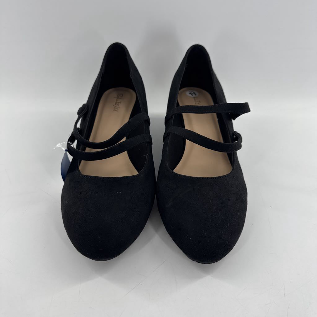 12 wedge heel mary-janes