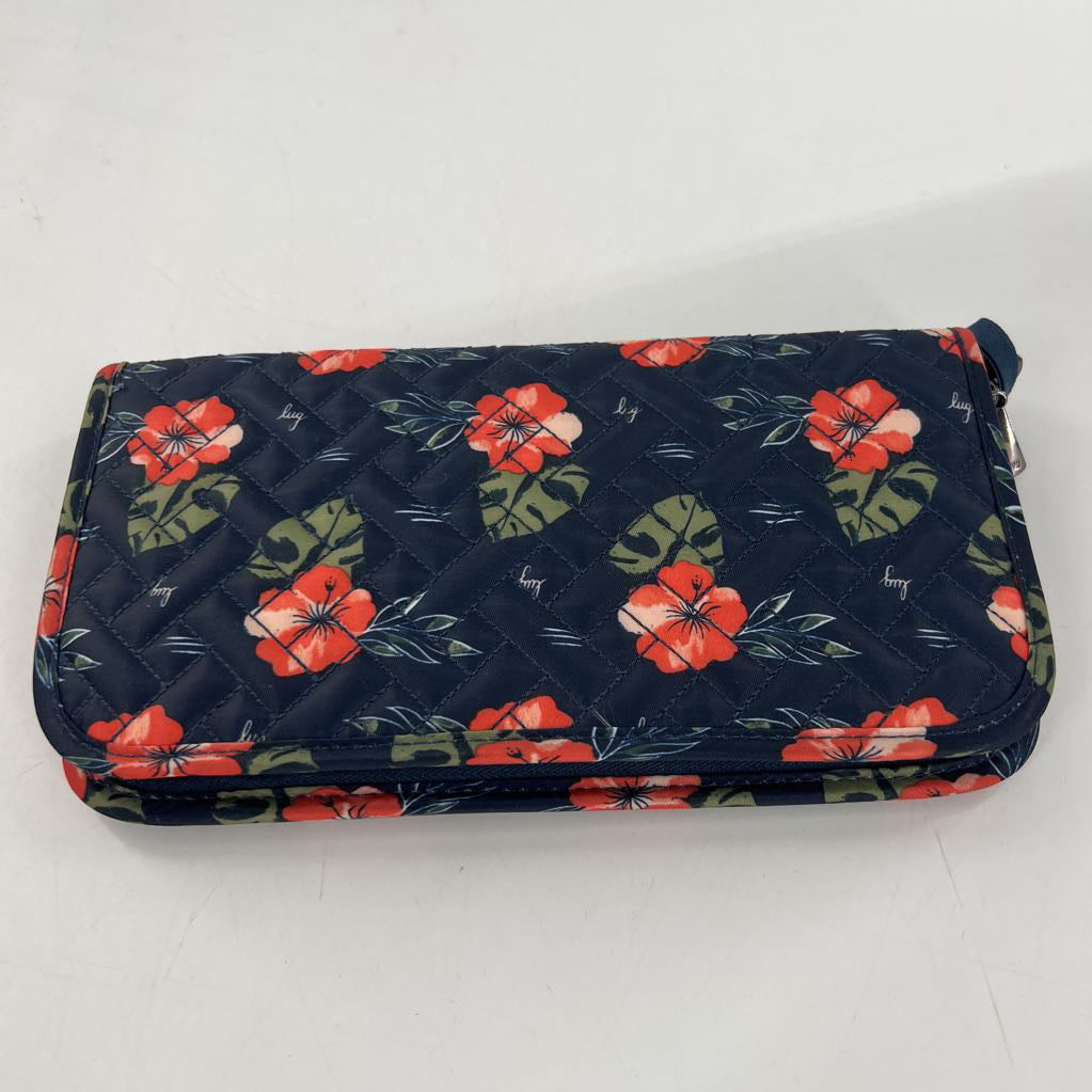 quilted RFID wristlet/clutch