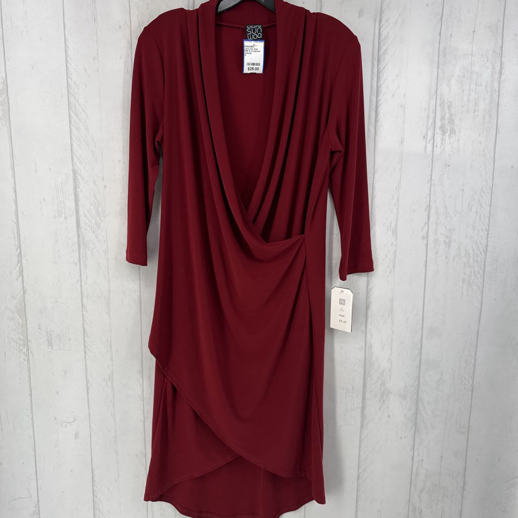 R80 S crossover 3/4 slv dress