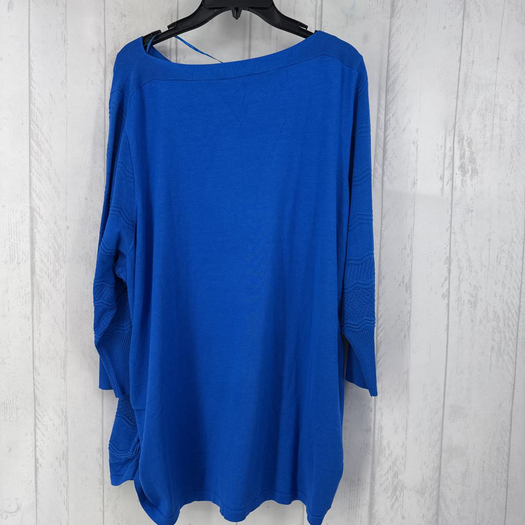 R50 26/28 chevron textured sweater