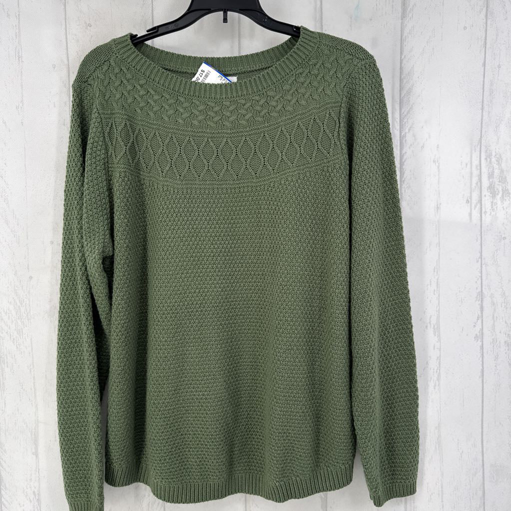 XL cable knit sweater