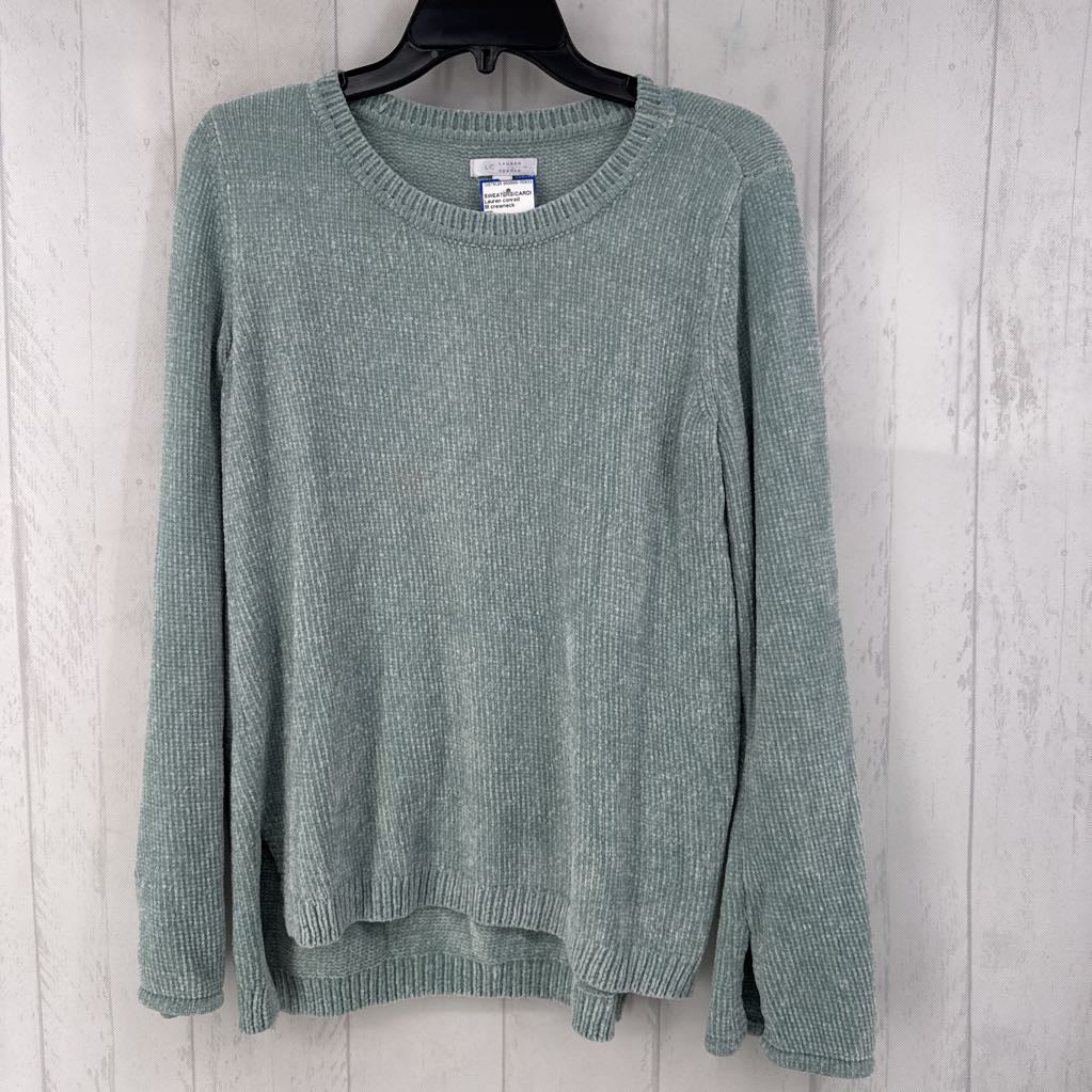 M crewneck chenille sweater