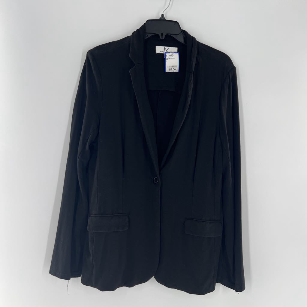 L single button blazer