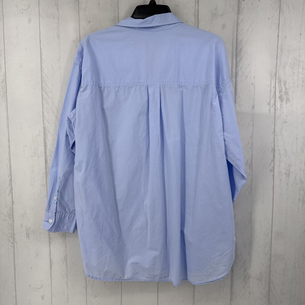 XL l/s oversized button shirt