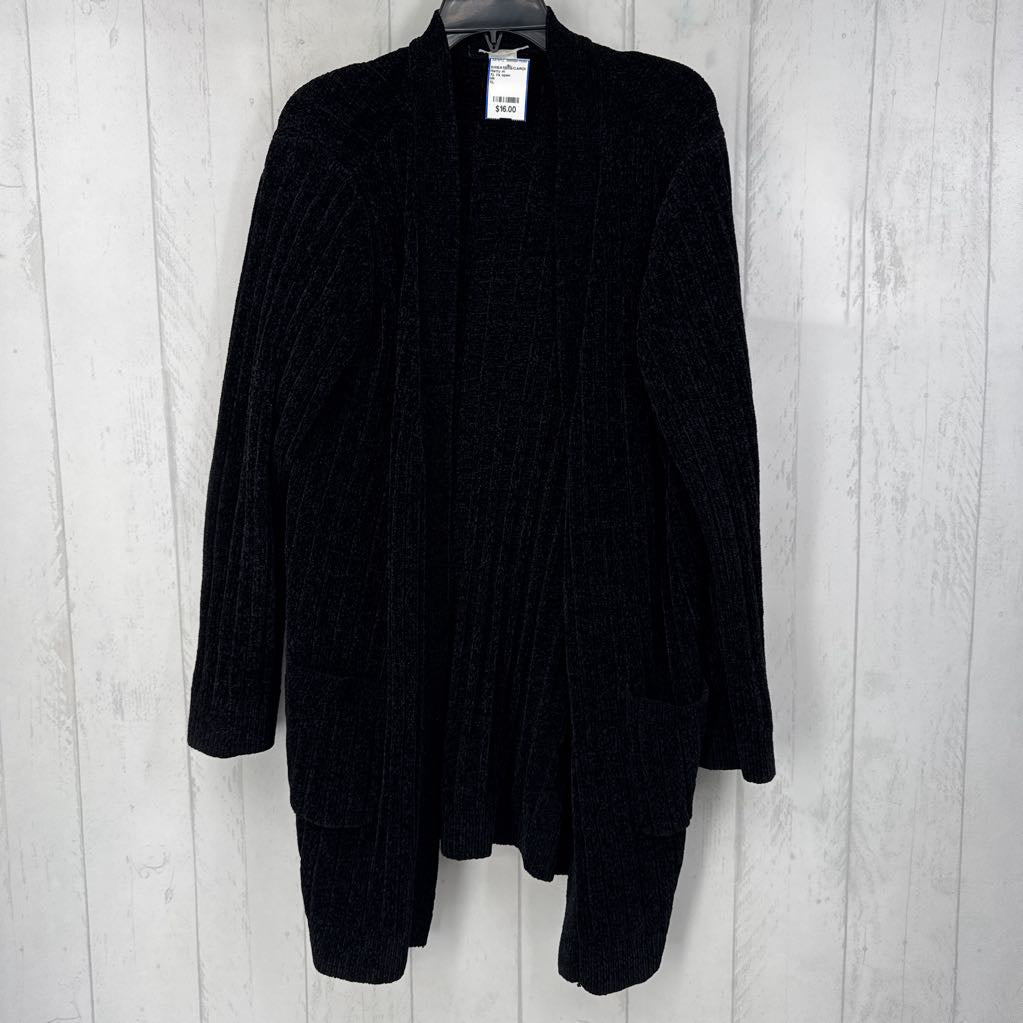 XL l/s open cardigan