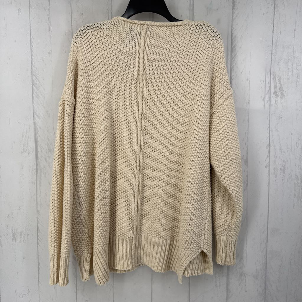 L l/s v-neck sweater