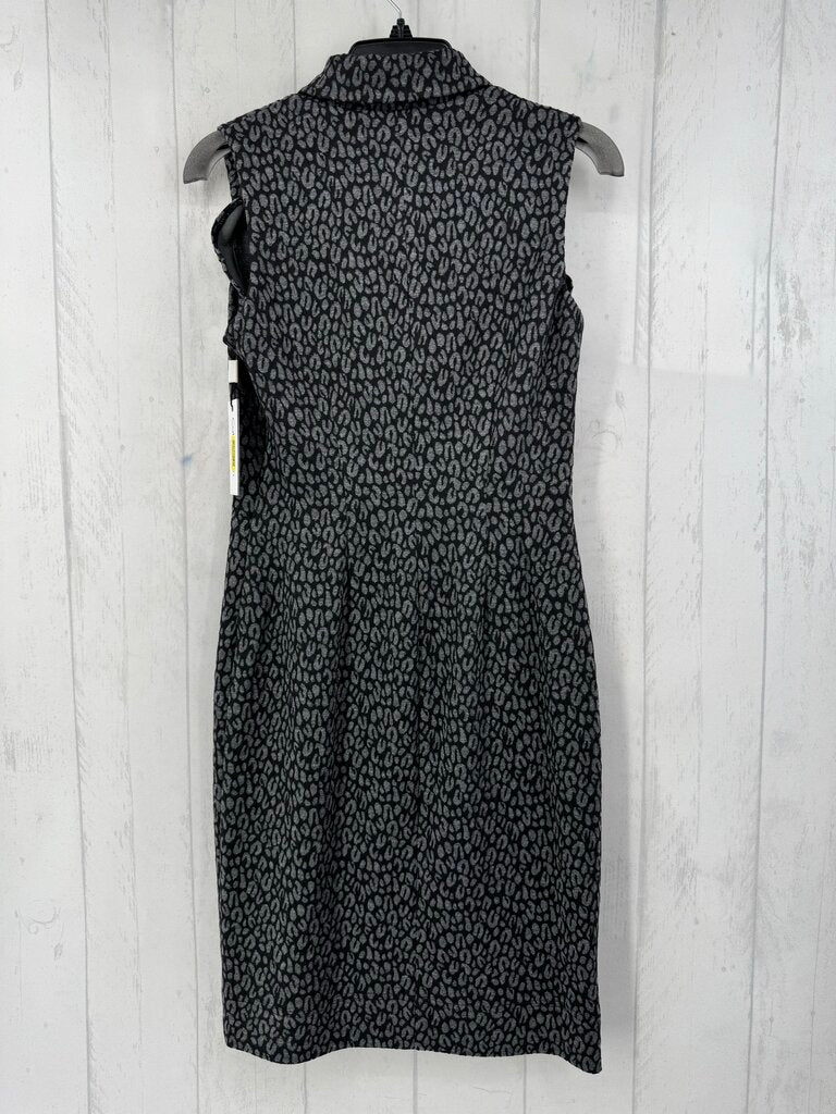 R118 6 animal print slvls dress