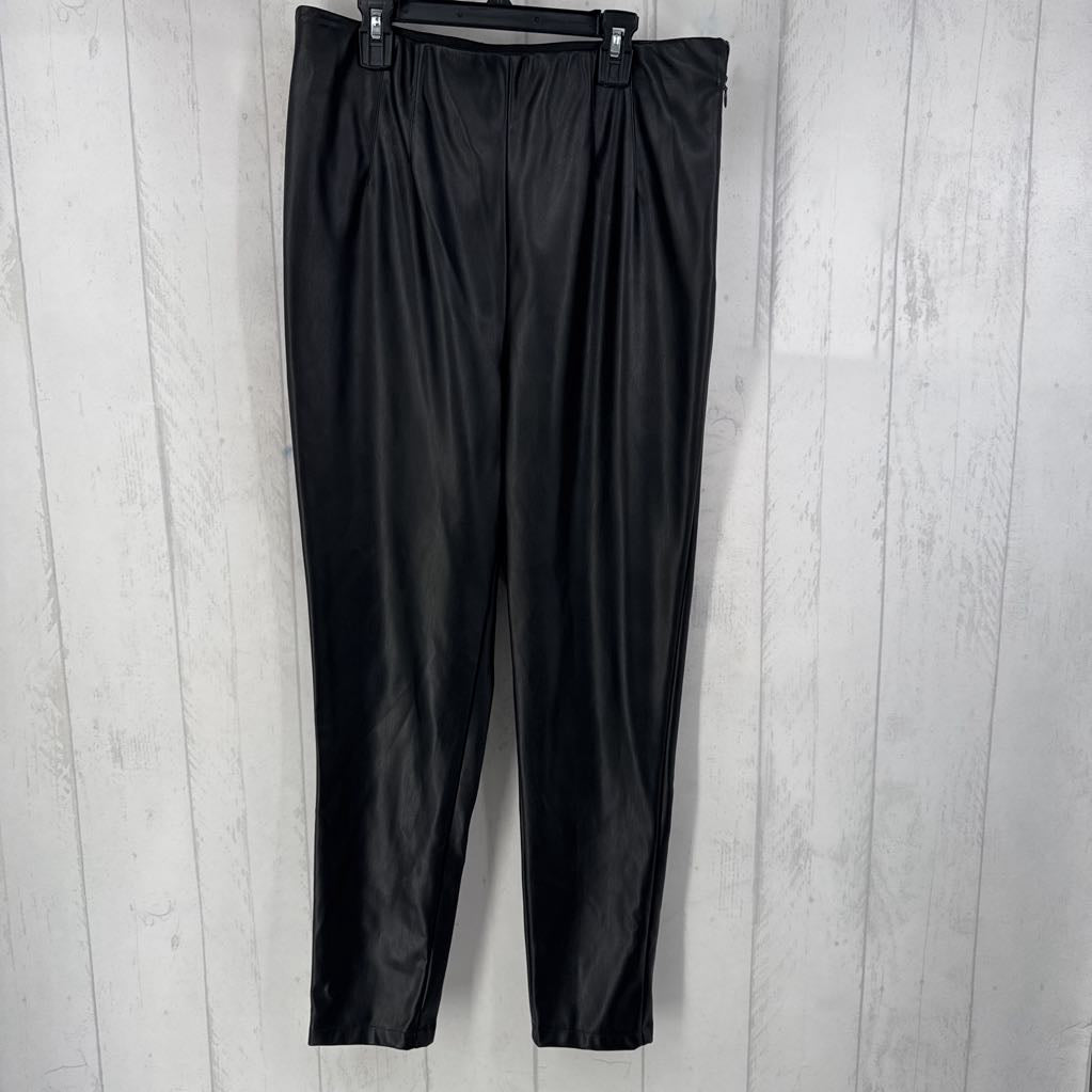 L vegan leather pant