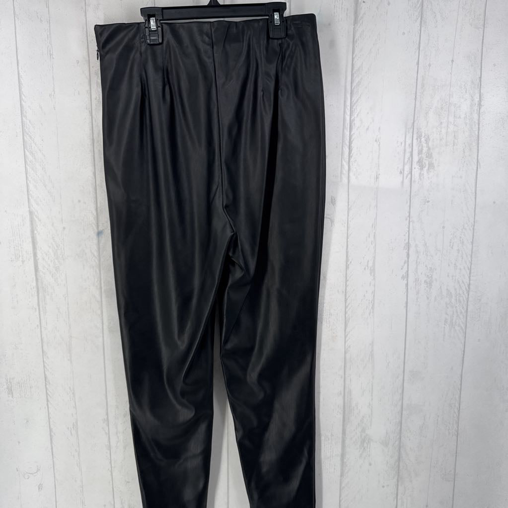 L vegan leather pant
