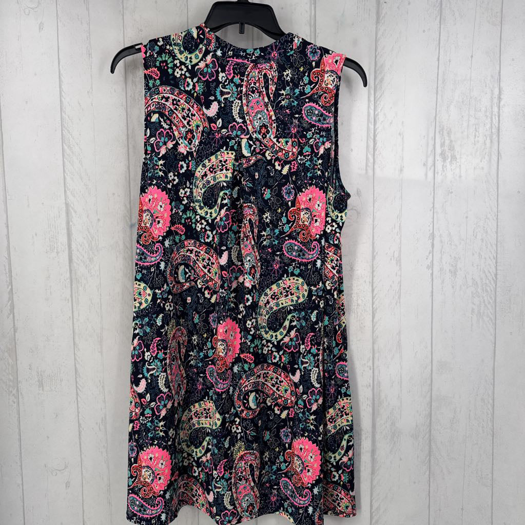 XL paisley tank dress