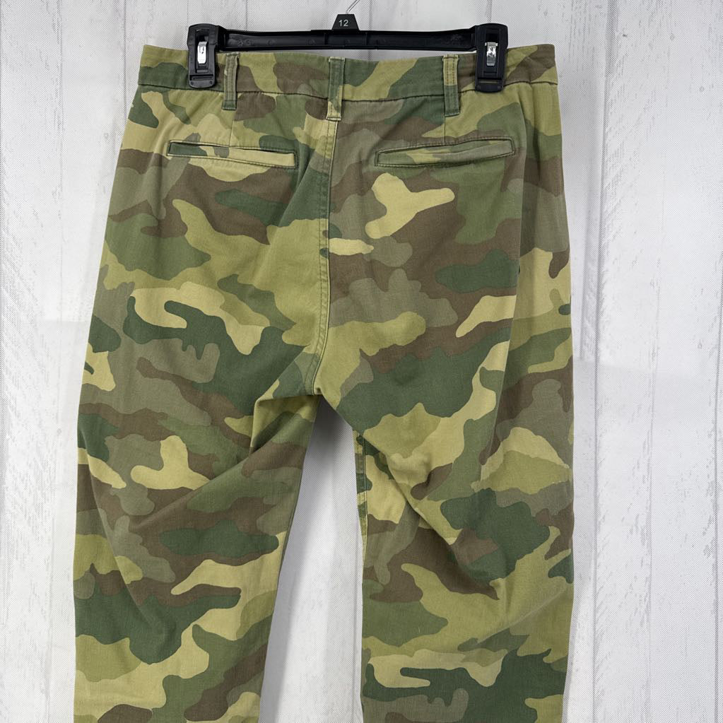 6 camo print pant