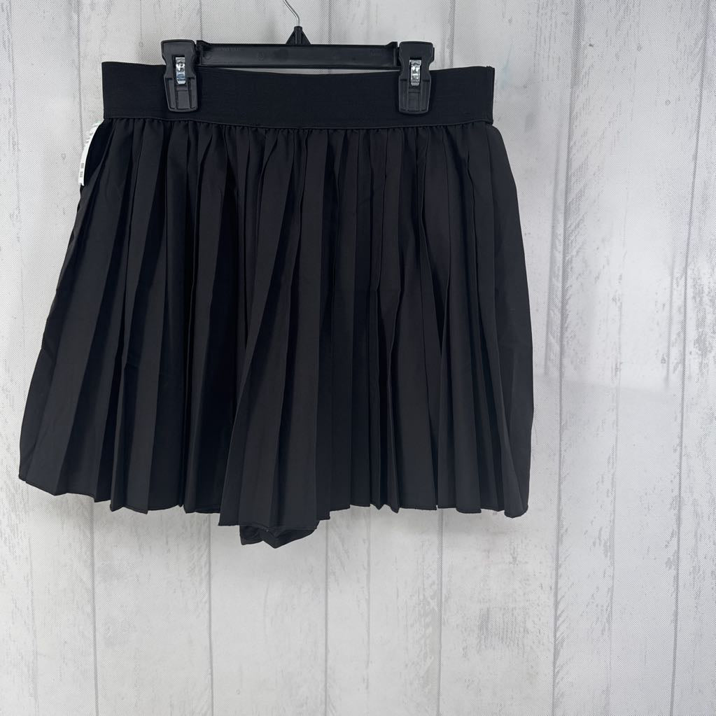 M accordion pleated skort mini skirt