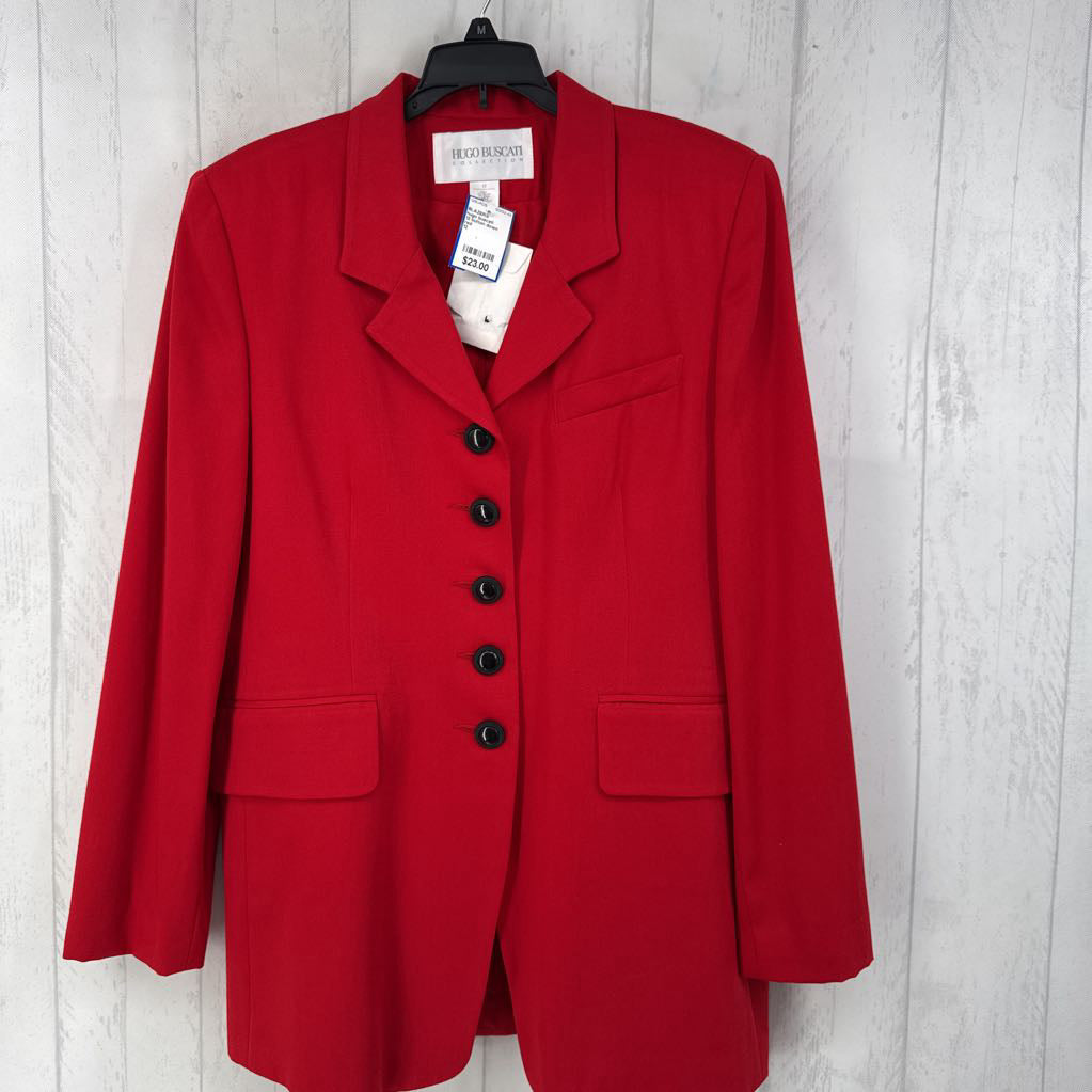 12 button down blazer