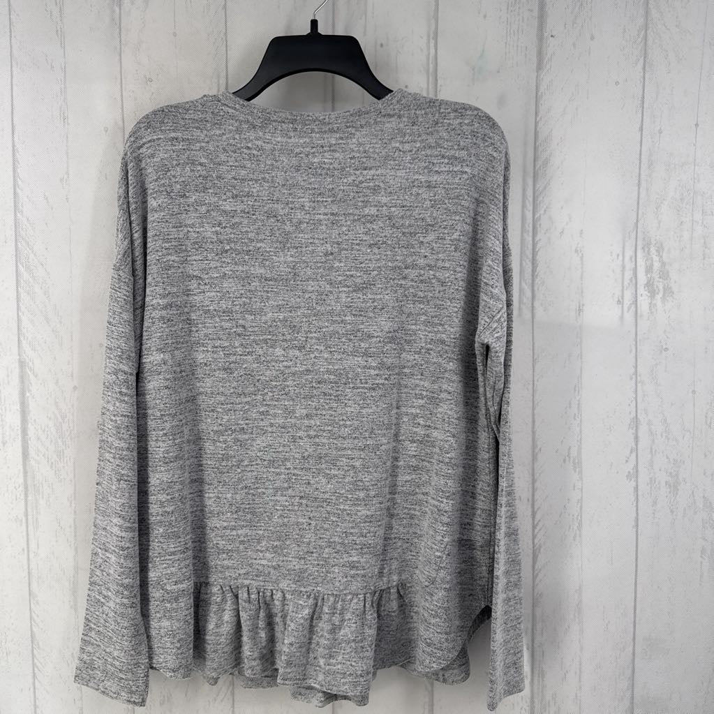 L marled l/s top