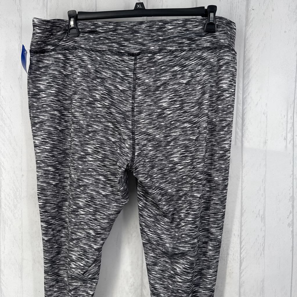 2X marled hi-rise legging